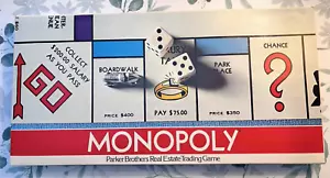 Vintage 1974 Monopoly Board Game Complete Parker Brothers - Picture 1 of 6