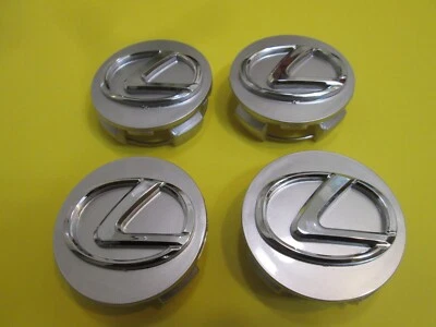 Lexus RX300 IS300 IS250 IS350 Wheel Center Oval Logo Hub Cap Chrome 63mm - Image 1 of 4