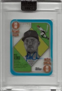2020 TOPPS CLEARLY AUTHENTIC AUTOGRAPH CARD 51A-PAL PETE ALONSO 17/25 - Picture 1 of 2