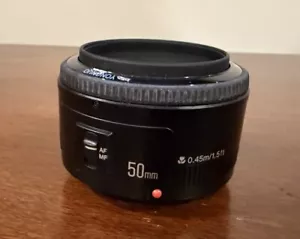 Yongnuo YN 50mm f/1.8 AF/MF Lens for Canon - Large Aperture - Picture 1 of 4