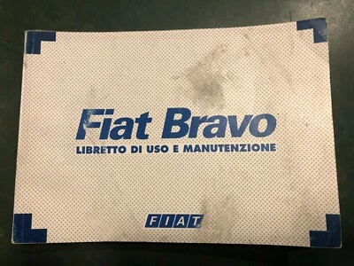 Libretto uso e manutenzione Fiat Bravo 3ª ed. XII/1995 vintage auto italiano - Immagine 1 di 4