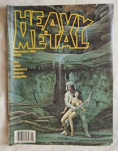 Heavy Metal Magazin September 1980 Adragna Wrightson Bilal Druillet - Bild 1 von 2