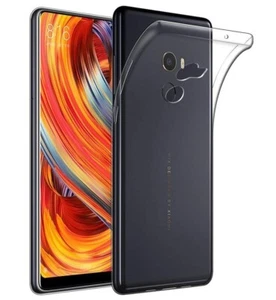 For XIAOMI MI MIX CLEAR CASE SHOCKPROOF ULTRA THIN GEL SILICONE TPU BACK COVER - Picture 1 of 9