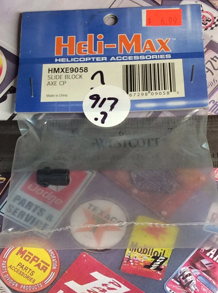 Heli-Max HMXE9058 Slide Block Axe CP modeling