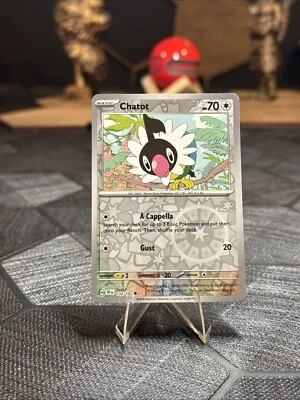 Chatot 132/162 Sv05: Temporal Forces Reverse Holo - Image 1 of 3