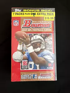 2007 Bowman Chrome Football Look4 RC Autos and Relics Calvin Johnson? AP? SEALED - Picture 1 of 5