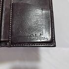 Cole Haan Men's Leather Tri-Fold Trifold Wallet (Brown, Chocolate) 