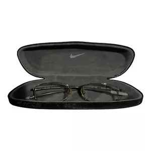 Nike Eyeglasses Frame 4082 200 Flexon Brown Full Rim Men Women 51[]19 145 W/Case - Picture 1 of 13
