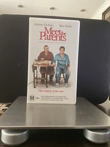 Meet the Parents, Robert De Niro, VHS Tape, Vintage Video, Movie M, 2000 - Picture 1 of 5
