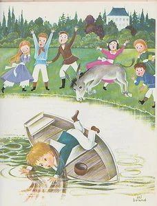 Illustration pour Les mémoires d'un âne Josette et Suzanne Boland 1968 - Foto 1 di 1