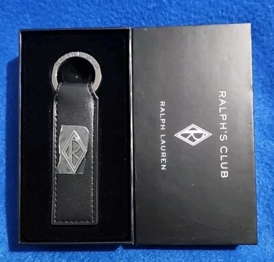 Ralph Lauren Black Diamond Ralph’s Club Keyring/Keychain in Box - Image 1 of 2