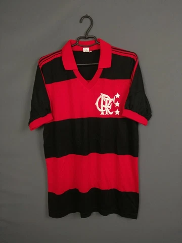 Flamengo Jersey 1980 1981 Home Size XL Shirt Camiseta Mens Football Campea ig93 Cover