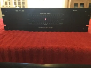 SAE 3100 Solid State Stereo Power Amplifier 50 WPC.  - Picture 1 of 5