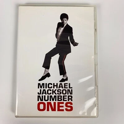 Michael Jackson Number Ones (DVD 2003) 15 song videos Region 4 - Image 1 of 3