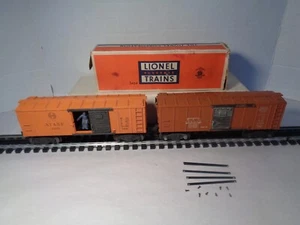 Lionel Postwar 3464 Nueva York AND 3464 A.T&S.F. COCHES EN CAJA DE FUNCIONAMIENTO. REPARACIÓN. - Imagen 1 de 15