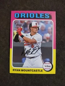 2024 Topps Heritage Ryan Mountcastle #338 Baltimore Orioles Baseballkarte - Bild 1 von 2