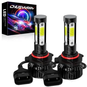 2x 9005 LED Headlight Globes Bulbs 6000K White For Jeep Commander 2006-2010 - Picture 1 of 11