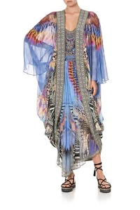 CAMILLA Love On The Wing Long Sleeve Long Cape One Size RRP $899 - Picture 1 of 9