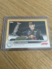 Max Verstappen Topps Flagship /50 Card #192