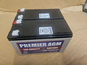 2 x 12v 9Ah 20HR Extra Heavy Duty Lead Acid Rechargeable Battery - Picture 1 of 2