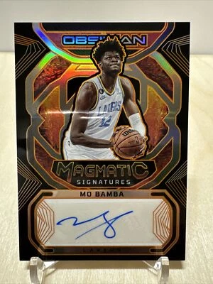 2022-23 Panini Obsidian MO BAMBA Magmatic Signatures Auto Orange /50 Lakers - Image 1 of 2