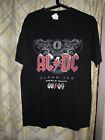 T-Shirt AC/DC schwarz Ice World Tour Größe M