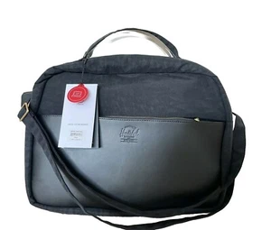 Herschel Orion Carryall Umhängetasche Laptoptasche 13 Zoll NEU m.E. OVP schwarz - Afbeelding 1 van 9
