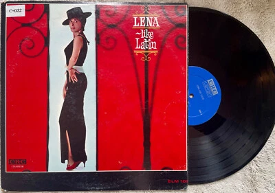 Lena Horne LENA LIKE LATIN (CRC CLM106) 1963 mono LP - Image 1 of 2