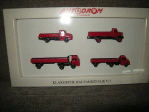 1:87 Wiking H0 Autódromo Vehículos de Construcción Clásicos VII en EMBALAJE ORIGINAL-MODELO PUBLICITARIO- - Imagen 1 de 1
