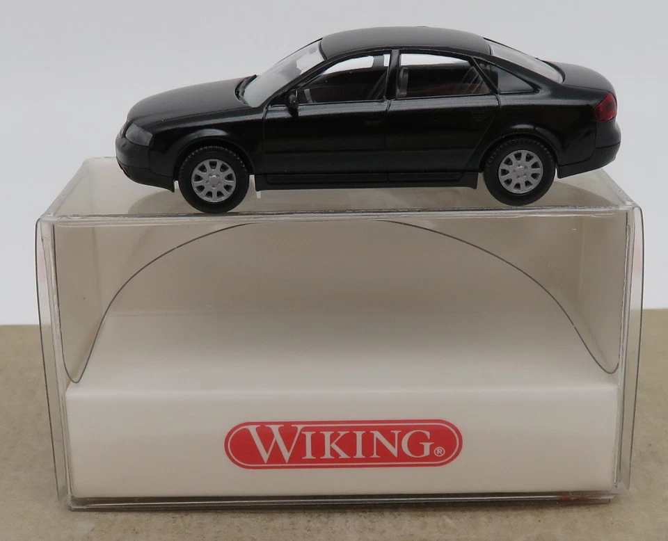 Micro Wiking Ho 1/87 Audi A6 Nera In Scatola #1240122 - Immagine 1 di 4