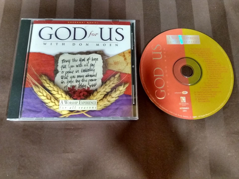 Don Moen God For Us CD A Worship Experience For All Seasons Hosanna Music Foto 1 de 1