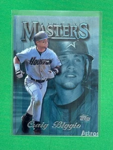 1997 Topps Finest Baseball Masters Embossed Parallel #128 Craig Biggio - Picture 1 of 2