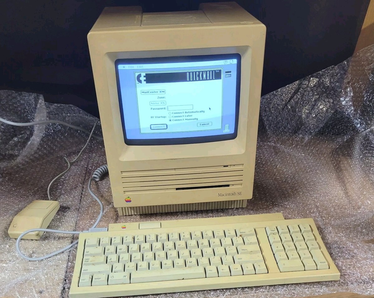 Apple Macintosh SE Vintage Desktops for sale - eBay