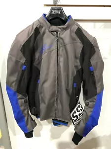 Speed and Strength Sure Shot Jacket Size S GRAY/BLUE/BLACK - Picture 1 of 10