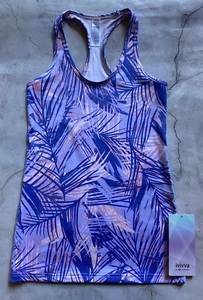 NWT Ivivva by Lululemon Girls Keep Ur Cool Racer Tank Size 14 PMPK - Picture 1 of 3