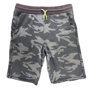 Gap Shorts Boys Extra Large Gray Camo Camouflage Sweat Shorts Running Kids Youth - Picture 1 of 13