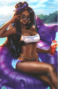 Zenescope 2022 Catch em August Belle: Return of Scylia Cosplay Collectible Sun K - Picture 1 of 1