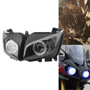 Assembly Headlight Blue Angel Eyes Projector For Yamaha FZ1 FZ-1S Fazer 2006-15 - Picture 1 of 18