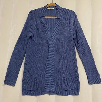 Suéter Cárdigan WoolOvers Para Mujer Tejido Medio Lana Abuelo Cabincore Acogedor Foto 1 de 4