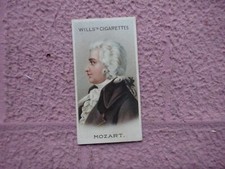 WILLS - MUSICAL CELEBRITIES 1st SERIES  #4 MOZART   nr VG