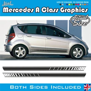 Calcomanías adhesivas gráficas Mercedes Clase A Sport rayas AMG A45 019 - Imagen 1 de 5