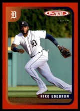 Niko Goodrum 2020 Topps Total Red #392 /10 Tigers 