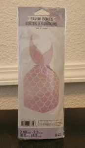 Mermaid Shine Iridescent Favor Box 8 count box - Picture 1 of 2