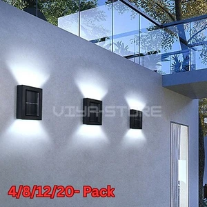 4/8-Pack Outdoor Waterproof Night Light Solar LED Lighting for Home Garden Decor - Picture 1 of 15