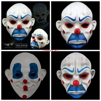 1:1 Resin Mask The Dark Knight Batman Joker Clown Robber Cosplay Props Gift 1PC - Image 1 of 4