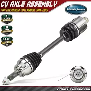 Front Passenger Side CV Axle Assy for Mitsubishi Outlander 2014-2015 GT SE AWD - Picture 1 of 10