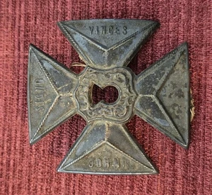 Nachlass Antik Alt Vintage Tempelritter/Malteserkreuz Abzeichen - Bild 1 von 4