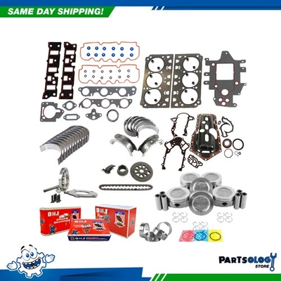 Kit de reconstrucción de motor maestro DNJ EK3182M para 96-97 Pontiac Bonneville 3,8 L V6 OHV Foto 1 de 4