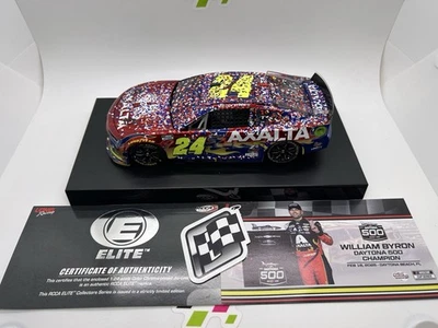 2025 William Byron #24 Axalta Daytona 500 Raced Win Color Chrome Elite 1 Of 60 - Image 1 of 2
