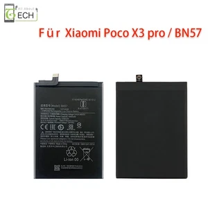 Für Xiaomi Poco X3 Pro BN57 Akku Accu Batterie 5160mAh NEU Hochwertig - Bild 1 von 3
